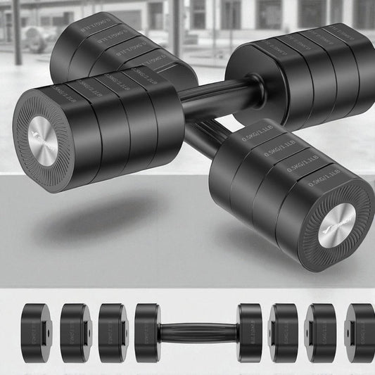 Haltères - AdjustTechDumbbells™ - Noir - Dynamique Sport