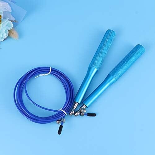 Corde à Sauter - JumpRopeCrossfit™ - Bleu - Dynamique Sport