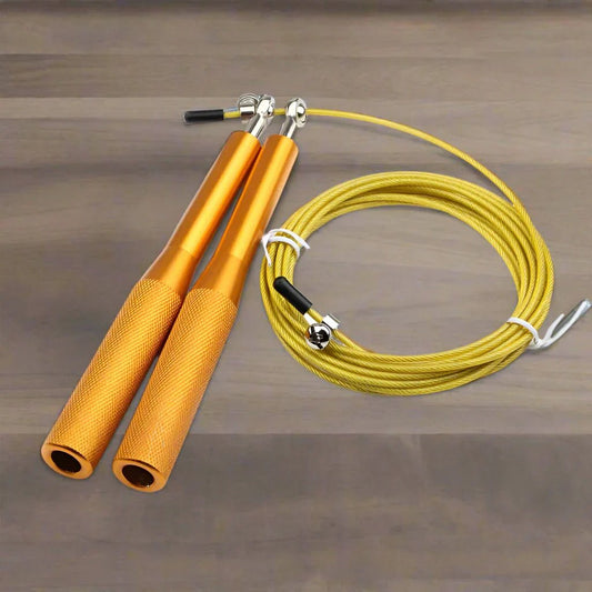 Corde à Sauter - JumpRopeCrossfit™ - Or - Dynamique Sport