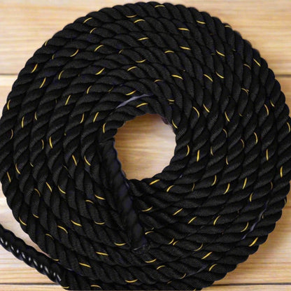 Corde Musculation - TitanSkip™ - Jaune - Dynamique Sport