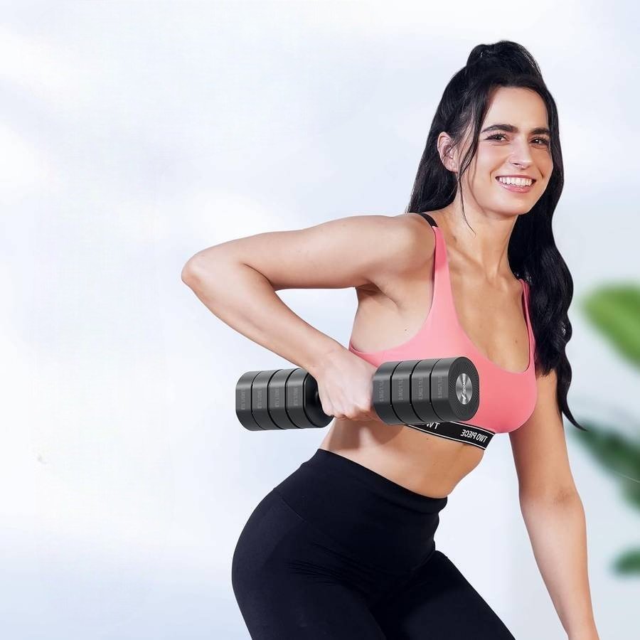 Haltères - AdjustTechDumbbells™ - Noir - Dynamique Sport
