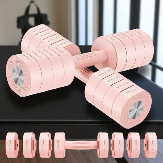 Haltères - AdjustTechDumbbells™ - Rose - Dynamique Sport